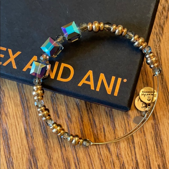 Alex & Ani vintage Swarovski bangle - Picture 2 of 4